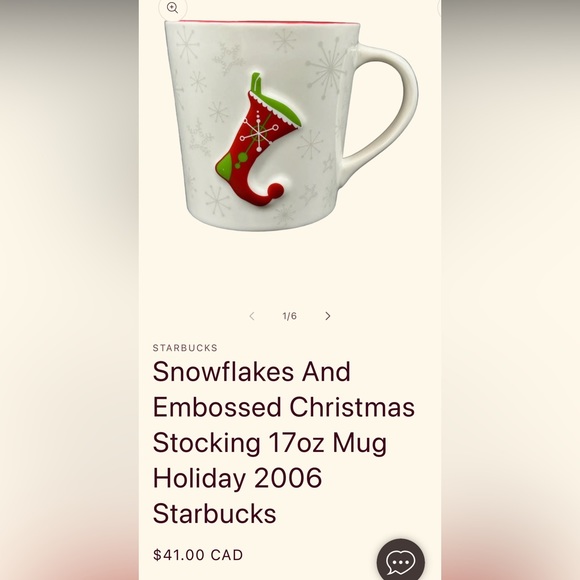 Starbucks 2006 Christmas Mug - Picture 5 of 5